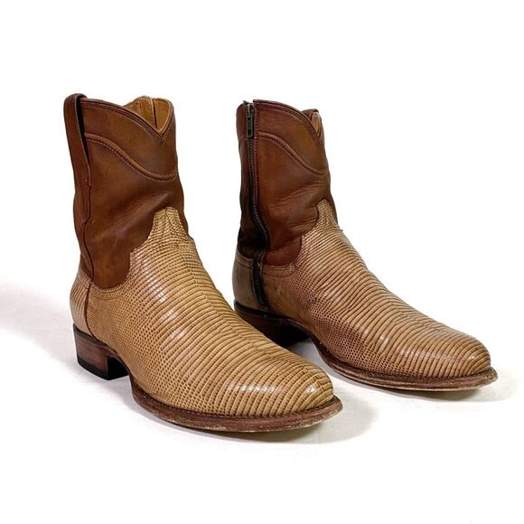 Tecovas The Nick Lizard Western Boots Men's 10 EE - Picture 1 of 7